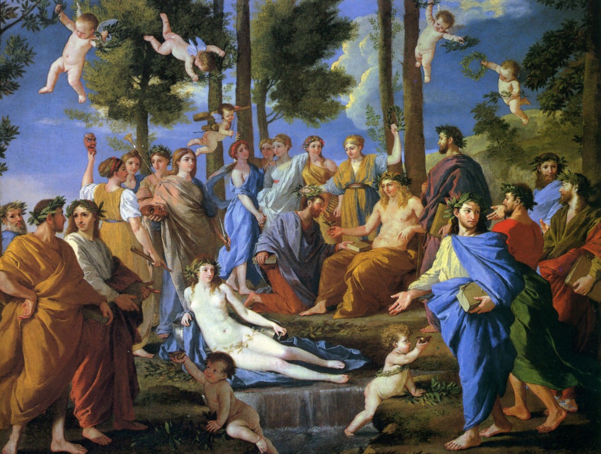 1631 1632 Nicolas Poussin Apollon et les Muses .jpg